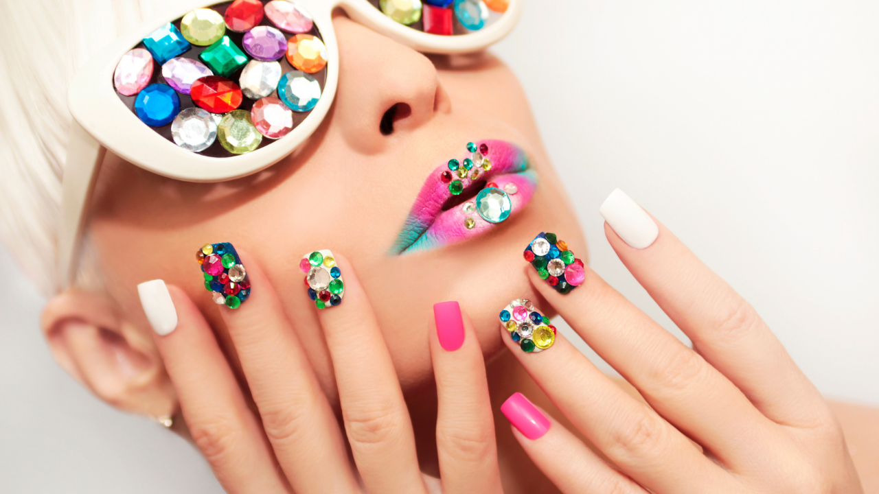 Blinged Out or Bejeweled Nails | Your Brand Of Beauty